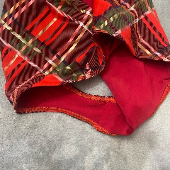 New! Beach Riot Celine Holiday Plaid One Piece Swimsuit 24528 - Picture 6 of 8